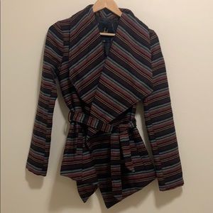 Jack BB Dakota Striped Wrap Jacket
